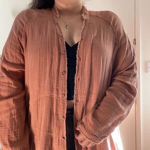 We The Free Summer Daydream Button Down